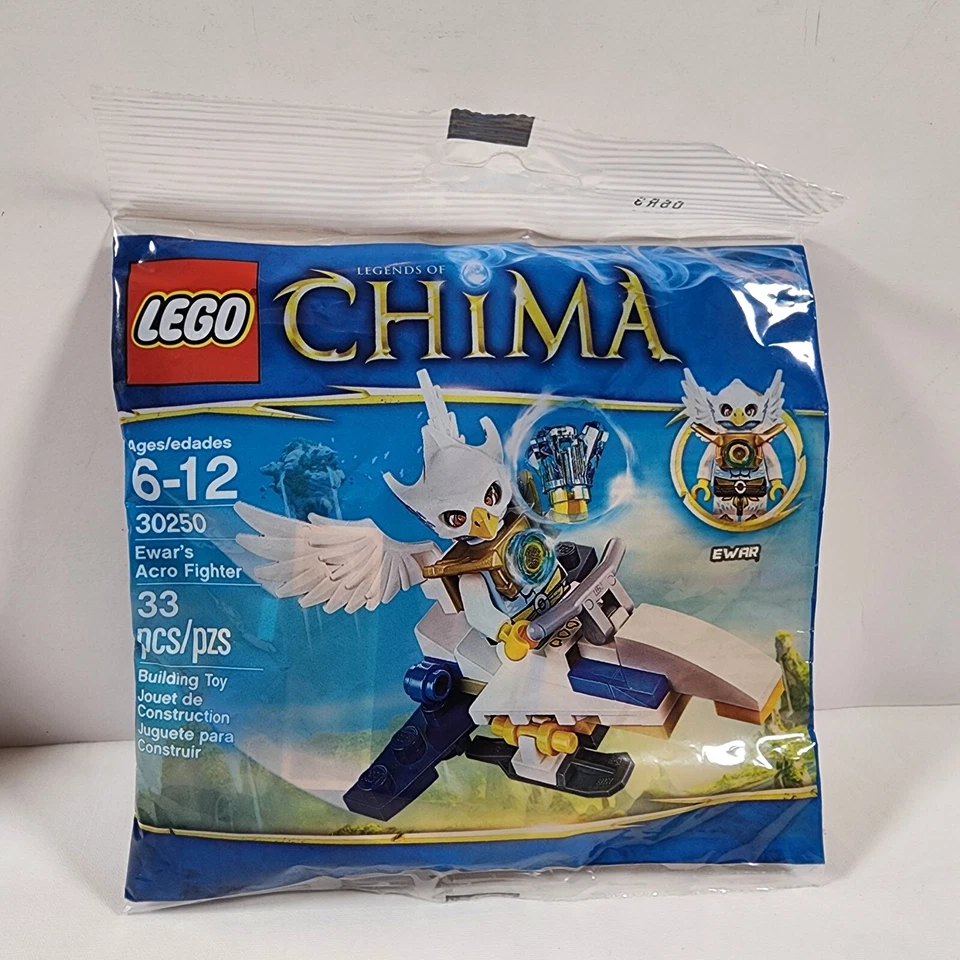 LEGO 30250 Legends Of Chima Ewar's Acro Fighter set New In Factory Sealed Bag - Image 1 of 1