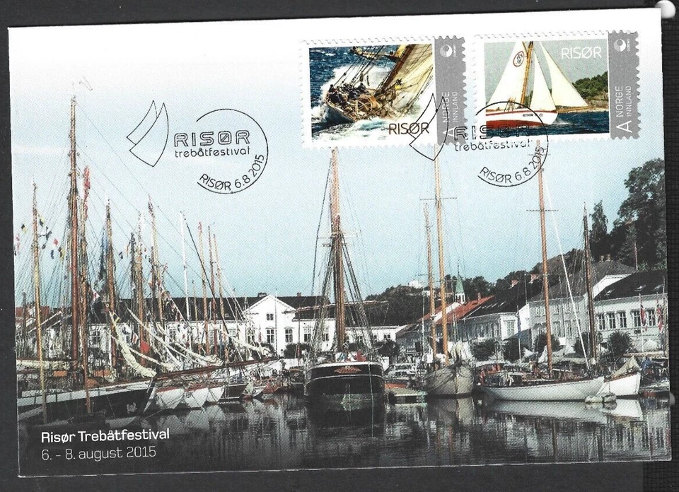 2015 NORWAY Risør Sailboat Festival FDC - Image 1 of 1