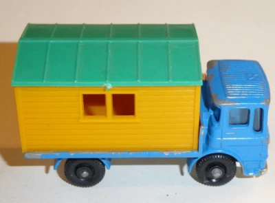 Matchbox Lesney 60 Camion Leyland Con Capanna Caricata, Vecchio, Usato - Immagine 1 di 4