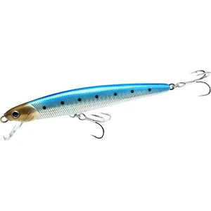 LUCKY CRAFT SW FlashMinnow 130MRS - 621 Super Glow Blue-Pink Sardine (1qty) . - Picture 1 of 6