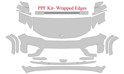 Комплект защитной пленки для краски Jeep Grand Cherokee 4xe 2023 - 2024 - Изображение 1 из 4