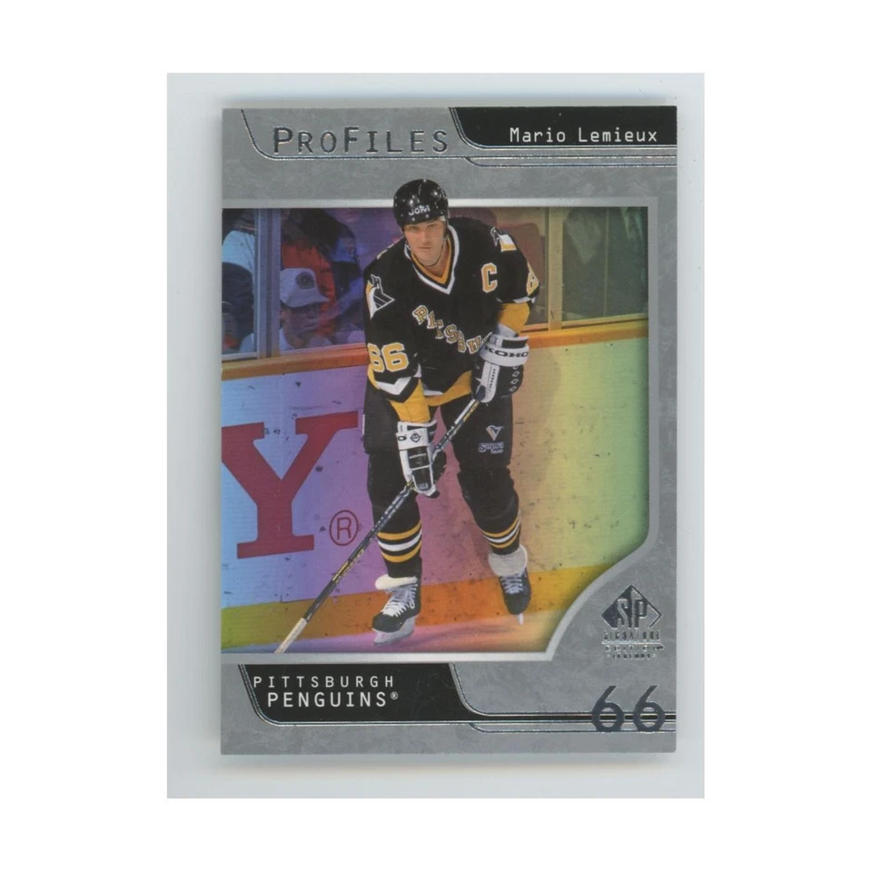 2020 SP Signature Edition Legends Profiles Mario Lemieux #P-28 - Image 1 of 3