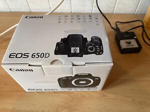 Canon EOS 650D / Rebel T4i 18.0 MP SLR- Schwarz OVP Mit 2 KIT-Objektiven