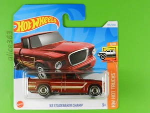 Hot Wheels 2024 - '63 Studebaker Champ - Hw Trucks - 155 - New Original - Picture 1 of 1