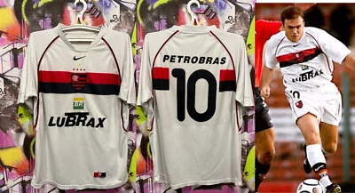 Brazil Flamengo Petkovic 2002 2003 Away Shirt Football Soccer Jersey Mens sz L - Image 1 of 4