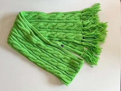 Gap kelly green lambswool scarf from 2005 holiday collection_never worn - Image 1 of 4