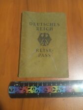 1924 Germany  🇩🇪 Passport Last Stamp 1928 UNIQUE ITEM Please See Photos 