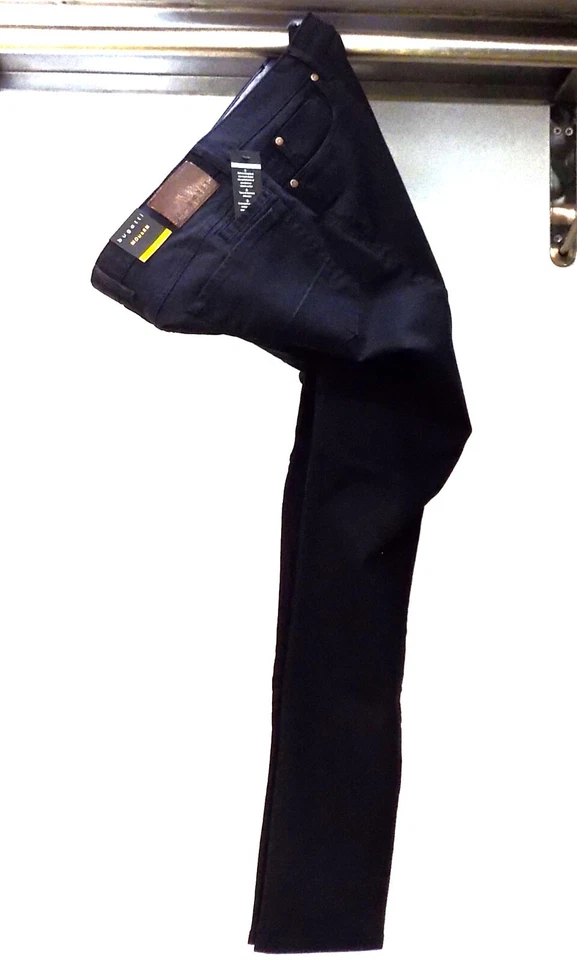 Jeans 5 tasche regular tessuto inverno BUGATTI uomo 3923 66347B 390 blu