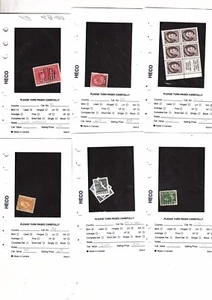 Canada stamps  dealer stock  mh used  see  cards  cv 89  (bb10 - Picture 1 of 3