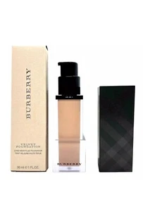 BURBERRY VELVET LONG WEAR FLUID FOUNDATION TRENCH No. 205, 1oz/30ml, New In Box - Picture 1 of 3