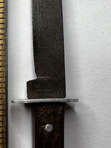 Mitsubishi 4” Minature Vintage Advertising Bowie Knife G2 - Picture 1 of 6