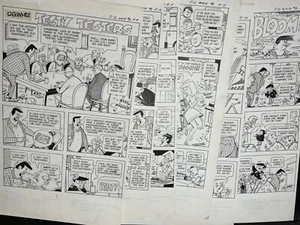 ARTE CÓMIC GRANDE ORIGINAL HISTORIA COMPLETA O.G. WHIZ Arnold Drake Gary Terry? 1972 - Imagen 1 de 7