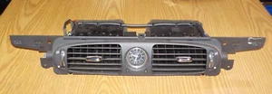 2005 Jaguar XJ Center Dash AC Air Vent w/Clock - Black 2W9319K617 - Picture 1 of 6