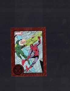 Tarjeta de lámina de Spider-Man vs Vulture 2013 Marvel's Greatest Battles #47 - Imagen 1 de 2