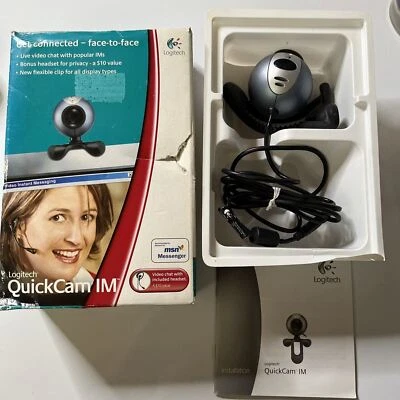 Logitech QuickCam IM V-UAM27A Webcam - Image 1 of 4