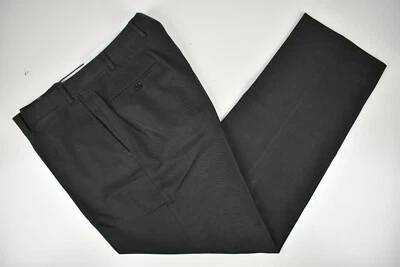 Pantalón Canali elástico gris oscuro mezcla de algodón pana frente plano talla: 35x31 Foto 1 de 4