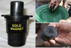 GOLD Prospecting MAGNET removes Black Sand Iron pan