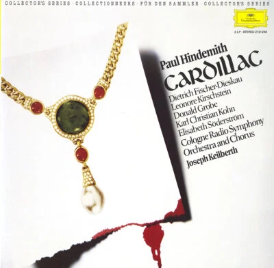 HINDEMITH Cardillac FISCHER-DIESKAU SODERSTROM KEILBERTH DGG 2721246 2LP Gtfld - Image 1 of 3