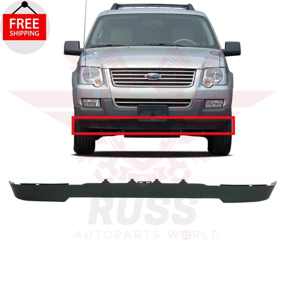 Front Bumper Lower Valance Bumper Spoiler Fits 2006-2010 Ford Explorer FO1093106 — 第 1/4 张图片