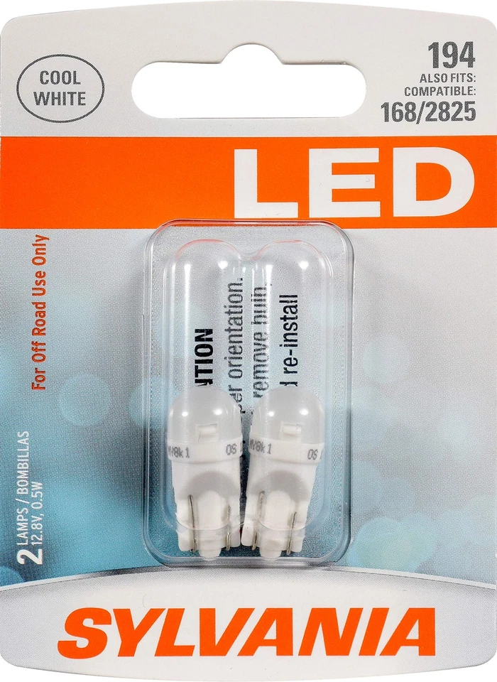 SYLVANIA LED Vehicle Light Bulbs Instant Illumination Bright Durable Pair - Image 1 of 4