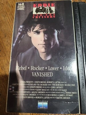 Eddie And The Cruisers VHS Tom Berenger Michael Pare Nelson Entertainment - Image 1 of 2