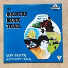 JON DEREK & COUNTRY FEVER COUNTRY MUSIC TRAIL LP 1976 - SCHÖNE KOPIE - 2 KLEINE STICKE