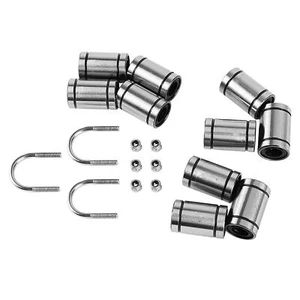 For Prusa i3 MK2/MK2S/MK3 Ubolts+ Accessories Bearings 8UU+M3 Gasket U-bolts Kit - Afbeelding 1 van 6