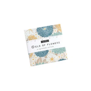 Moda Field of Flowers Charm Pack 5" Squares Fabric by Katharine Watson - Picture 1 of 3