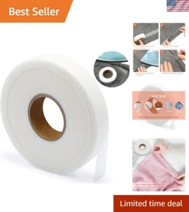 3/4 Inch Iron Adhesive Hem Tape - Efficient No-Sew Bonding for Clothes and More - Picture 1 of 9