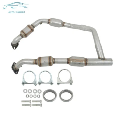 Y 管催化转换器 适用于福特 E-150 E-250 E-350 Super Duty 5.4L 2005 - 2008 — 第 1/4 张图片