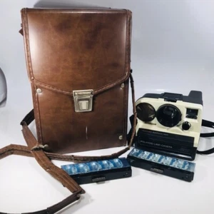 Polaroid Supercolor Camera Auto Focus 3500 Flash With Case Damaged Strap (Z2) - Picture 1 of 11