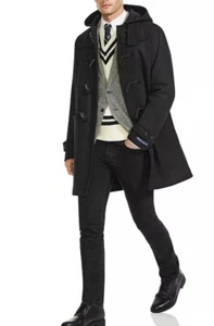 Polo Ralph Lauren Lana Borsone Cappotto Spina di Aringa Giacca Uomo Edizione Limitata Taglia 36R - Foto 1 di 12