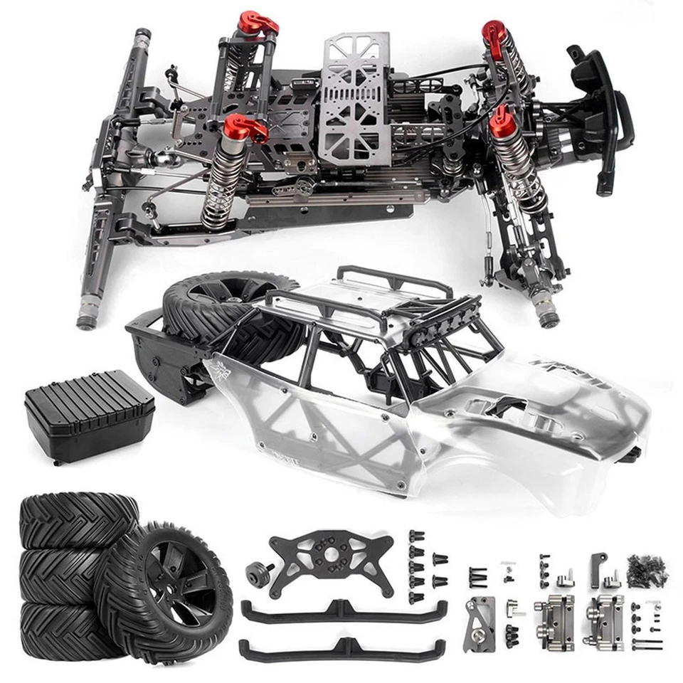 1:5 RC Off Road Car GR1 Pro Kit Metal Chassis PC Shell 4*4 Rock Crawler Model - Image 1 of 4