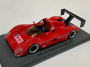 1/43 Spark Ferrari 333 SP Presentación USA 1994 SCFI01 CS462 - Imagen 1 de 7
