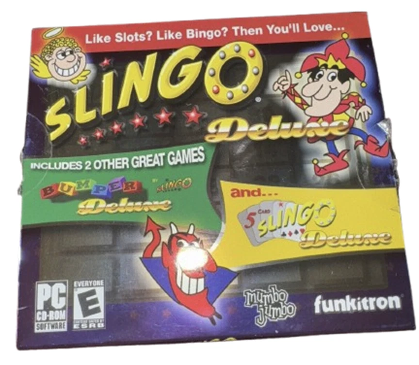 Slingo Deluxe PC CD Video Game WIN 98SE/ME/2000/XP - Image 1 of 1
