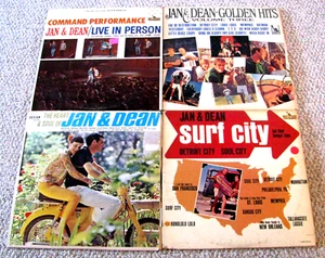 JAN & DEAN~LOT OF 10 LPs Pop 1960s Surf Hot Rod FREE SHIPPING - Picture 1 of 3
