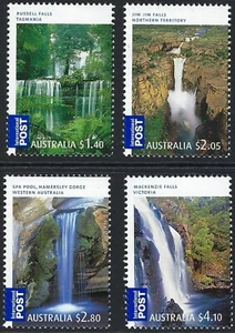 2008 Australia SG# 3064/67 Waterfalls International post set of 4 mint MUH MNH - Imagen 1 de 1