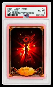 Hazbin Hotel 2nd Edition Foil Card - HOTEL KEY - PSA NM-MT 8 - Bild 1 von 2