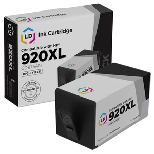 Cartucho de tinta negra LD CD975AN 920XL para HP Officejet 6000 6500 6500a 7500a 7000 - Imagen 1 de 9