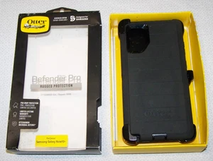 OtterBox Defender Pro Case for Samsung Galaxy Note 10+ w/Belt Clip Holster Black - Photo 1 sur 6