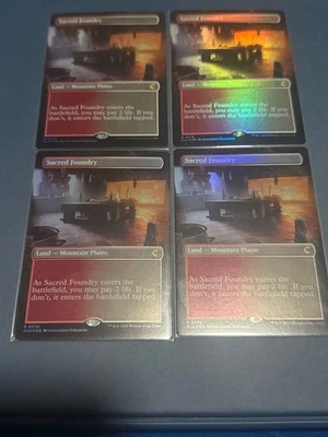 Sacred Foundry Full Art Foil Set Of 4 - Image 1 of 2