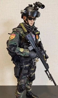 Figura de acción Damtoys 1/6 78048 EPL Ejército Fuerzas Especiales Xiangjian juguete coleccionable Foto 1 de 4