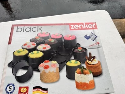 Black Ring Mold  Zenker Round Baking Sheet - Image 1 of 4