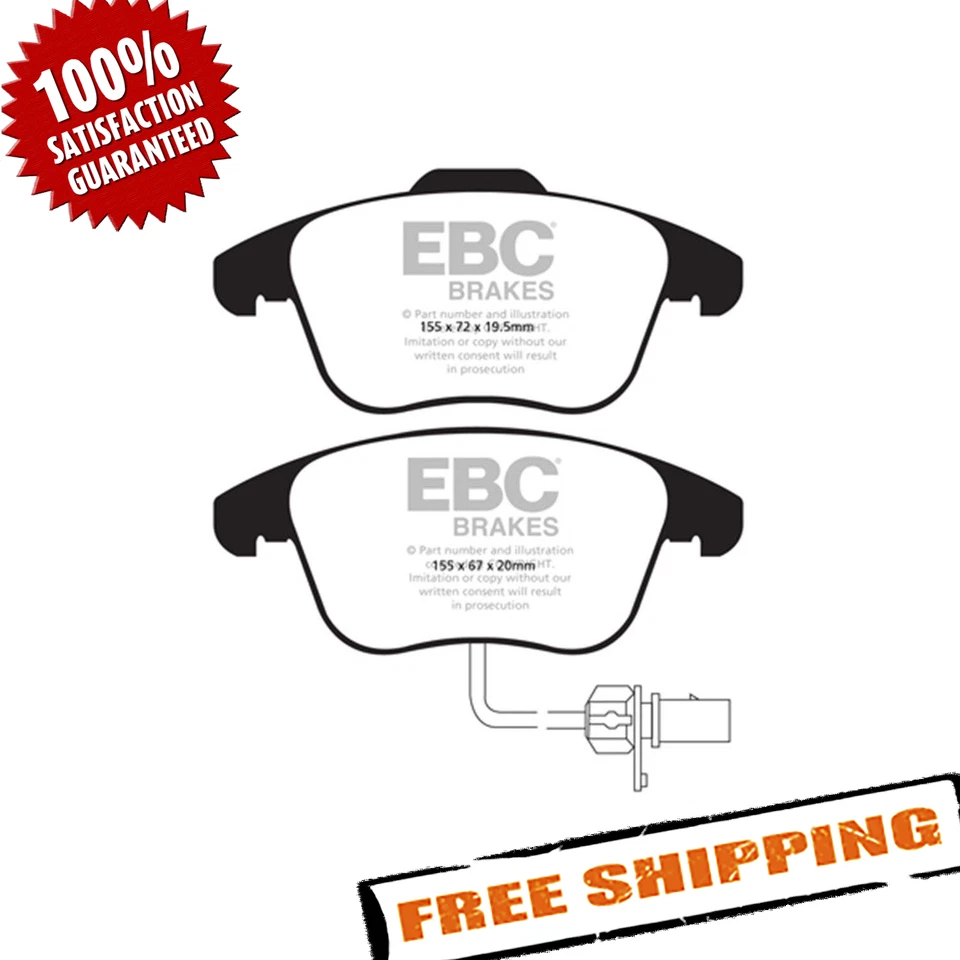 Pastillas de freno delanteras EBC DP31998C Redstuff cerámica bajo polvo para Audi A5 2010-2014 Foto 1 de 4