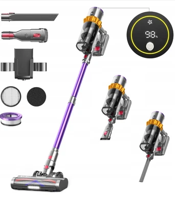 Anyson Stars 5 Akku Staubsauger Lila 45 kPa 550 W 65 Min Kabellos Neu Top