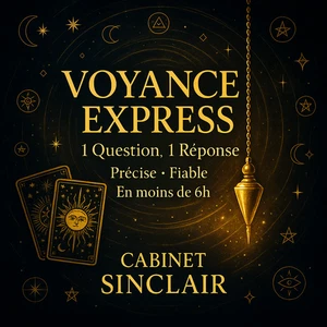 Voyance Express Réponse Précise et Fiable en Moins de 6h – 1 Question, 1 Réponse - Afbeelding 1 van 4