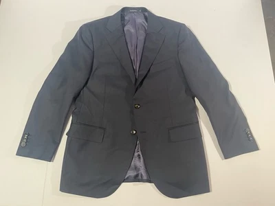 Traje Completo SUITSUPPLY Lazio Azul Marino 42 Corto Super 110s Lana Calce Ajustado Foto 1 de 4