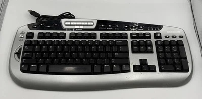 Microsoft KC-0405 Digital Media Pro USB Wired Keyboard - TESTED - Image 1 of 3