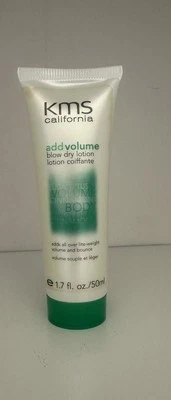 Loción seca por soplado KMS California AÑADIR VOLUMEN (fórmula original) ~1,7 oz ~ RARA Foto 1 de 3