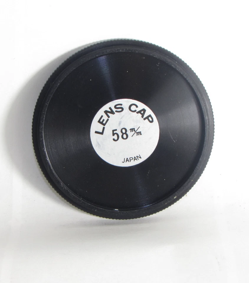 58mm Screw-in Metal Lens Front Cap Made in Japan S119012 - Image 1 of 1